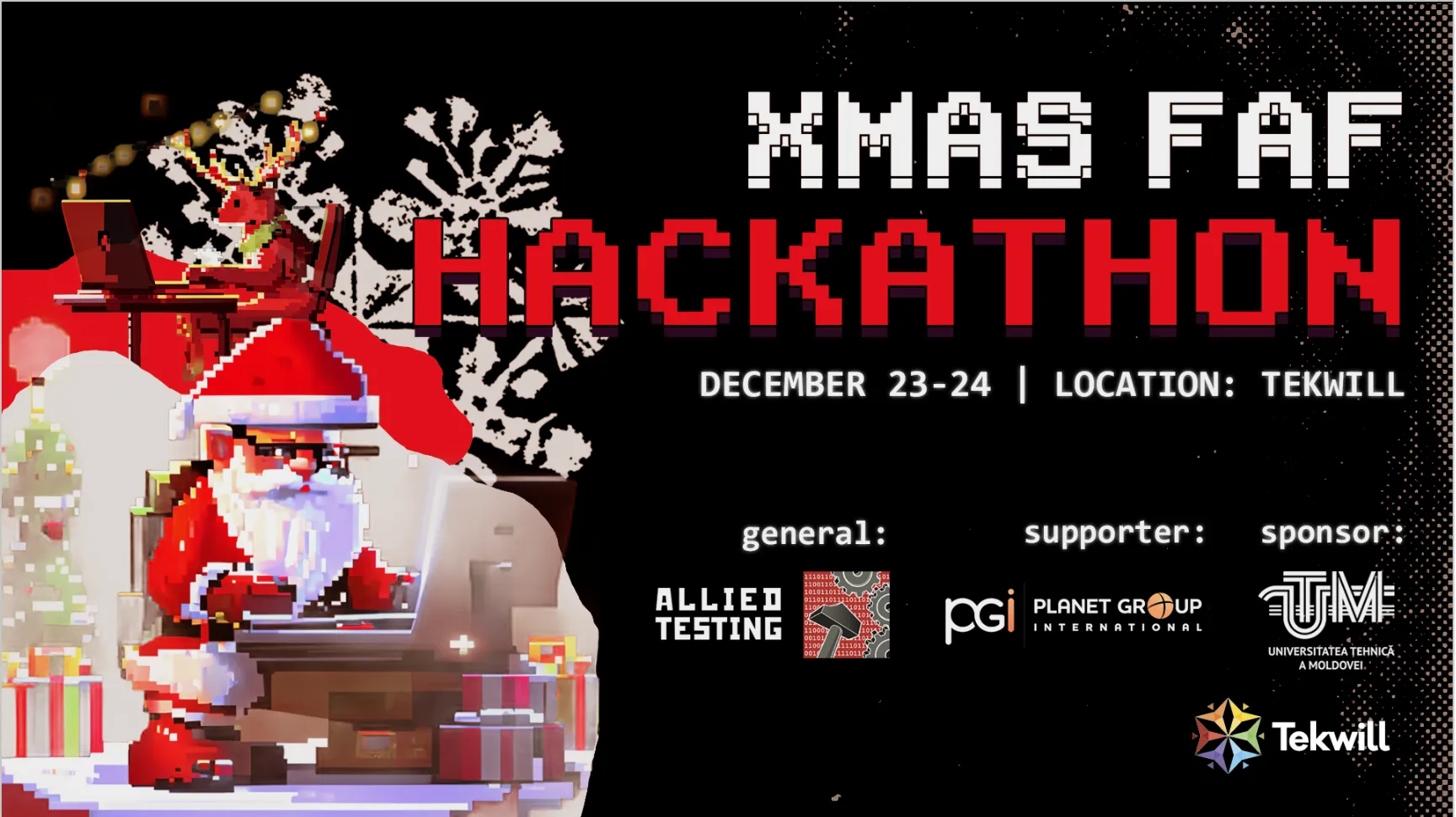 XMAS Hackathon 2023 banner